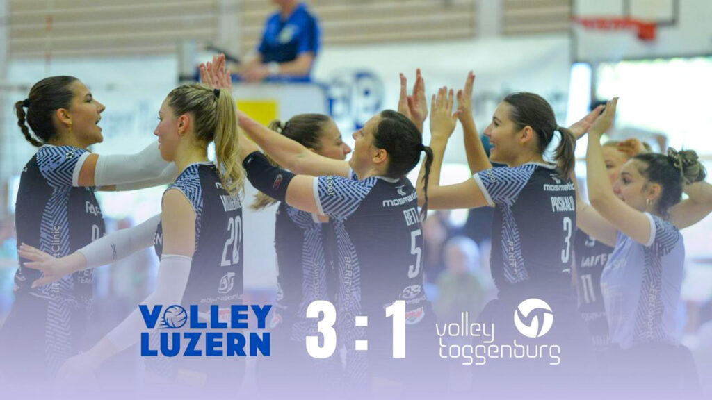 Matchbericht gegen Volley Luzern City