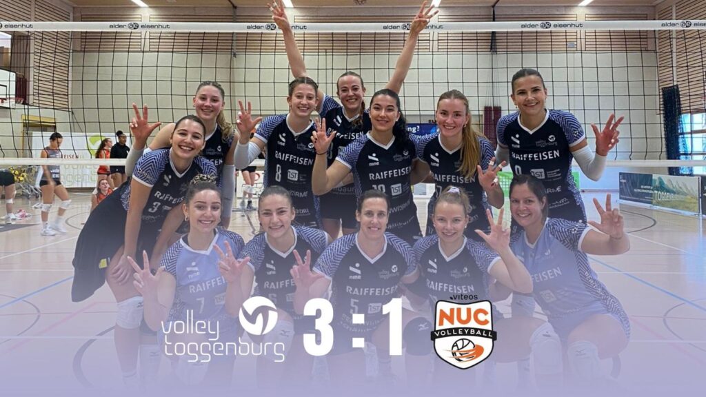 Matchbericht gegen Volley NUC