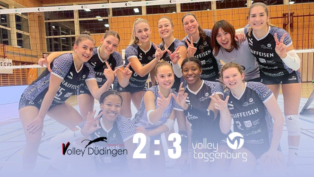 Matchbericht gegen Raiffeisen Volley Düdingen